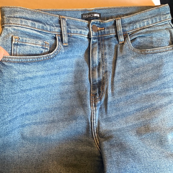 I Got It From My Mama Jeans / medium blue / from fashion Nova / - Picture 2 of 7